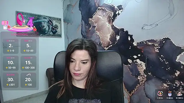 Snapshot of DanaaRey chatting on 09.18.25 DanaaRey online show from 09.18.25