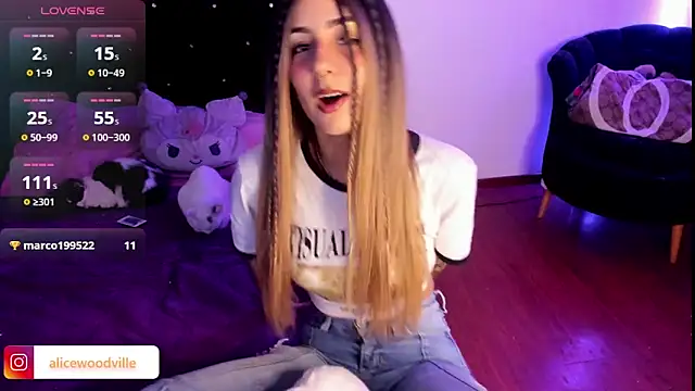 Alice woodville online show from 12.28.24