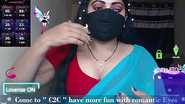 Snapshot of Queen_sakshi chatting on 12.01.24 Queen sakshi online show from 12.01.24