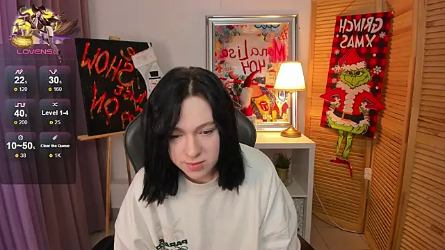 Snapshot of fiamoory chatting on 01.03.25 fiamoory online show from 01.03.25