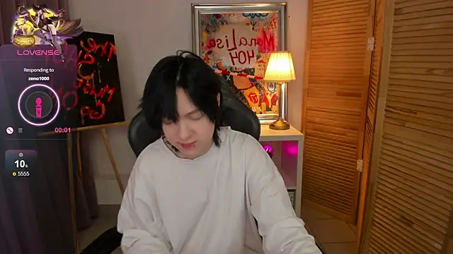 Snapshot of fiamoory chatting on 02.03.25 fiamoory online show from 02.03.25