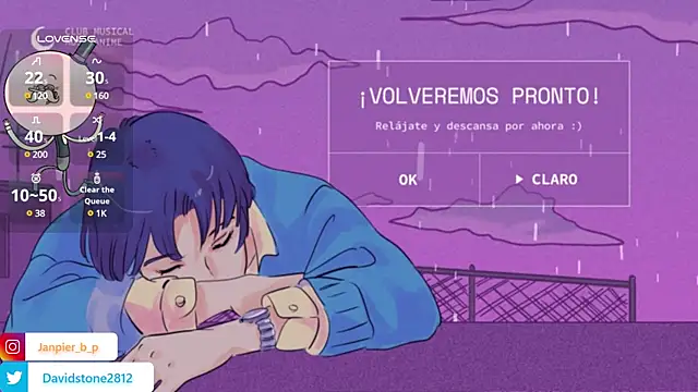 Snapshot of cJuan111 chatting on 02.23.25 cJuan111 online show from 02.23.25