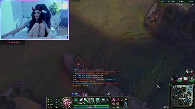 CeriseLapine online show from 03.12.25