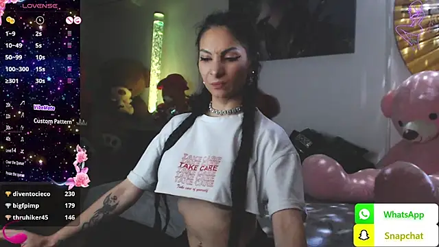 Snapshot of EvelynAisha chatting on 02.02.25 EvelynAisha online show from 02.02.25