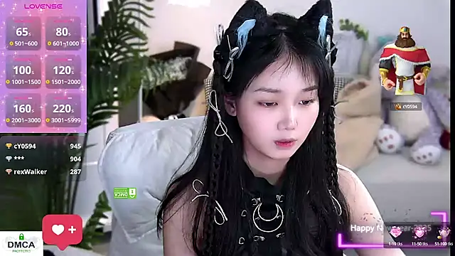 Snapshot of Sheep-1 chatting on 01.03.25 Sheep-1 online show from 01.03.25