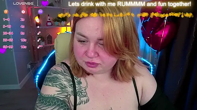 ZaraReignn online show from 02.14.25