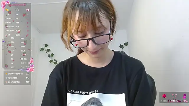 Snapshot of CelesteAyase chatting on 02.19.25 CelesteAyase online show from 02.19.25
