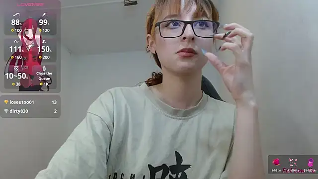 Snapshot of CelesteAyase chatting on 03.08.25 CelesteAyase online show from 03.08.25