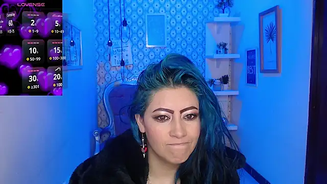 scarleth blue online show from 02.05.25