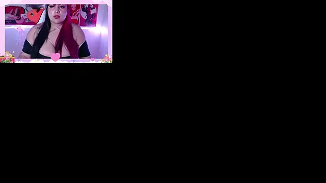 Snapshot of Pinky-Flower chatting on 03.04.25 Pinky-Flower online show from 03.04.25