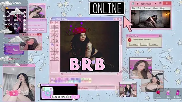 Snapshot of vanesa_moon__ chatting on 03.19.25 vanesa moon online show from 03.19.25