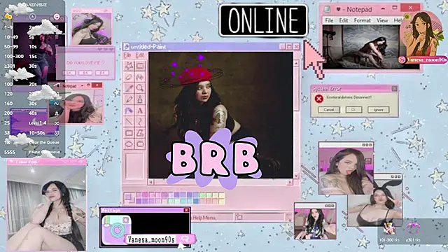 Snapshot of vanesa_moon__ chatting on 09.25.25 vanesa moon online show from 09.25.25