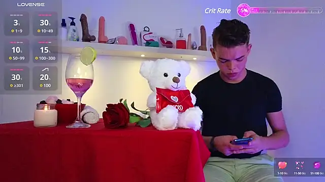 Nijinsky LatinBoy online show from 02.14.25