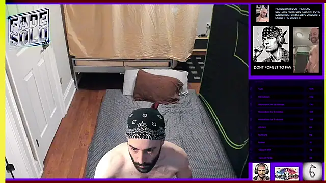 Snapshot of Faded-Solo chatting on 03.17.25 Faded-Solo online show from 03.17.25