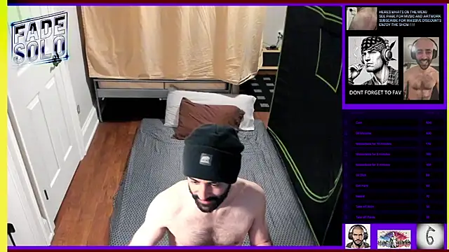 Snapshot of Faded-Solo chatting on 03.19.25 Faded-Solo online show from 03.19.25