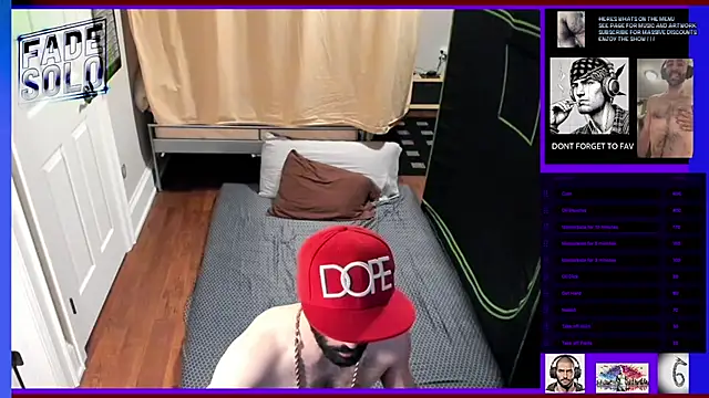 Snapshot of Faded-Solo chatting on 03.22.25 Faded-Solo online show from 03.22.25