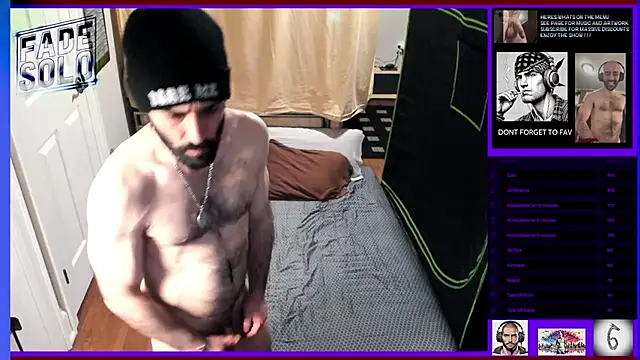 Snapshot of Faded-Solo chatting on 03.22.25 Faded-Solo online show from 03.22.25