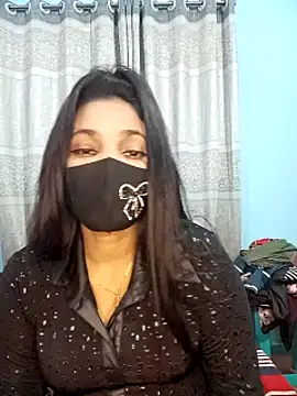 Snapshot of Anika-1 chatting on 01.26.25 Anika-1 online show from 01.26.25
