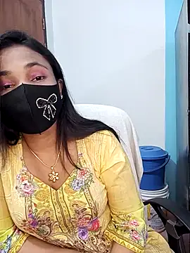 Snapshot of Anika-1 chatting on 02.17.25 Anika-1 online show from 02.17.25