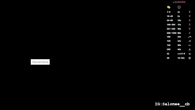 Salome  evans online show from 10.13.25