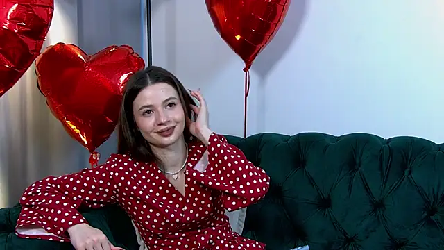 Snapshot of AmeliaFlares chatting on 02.14.25 AmeliaFlares online show from 02.14.25
