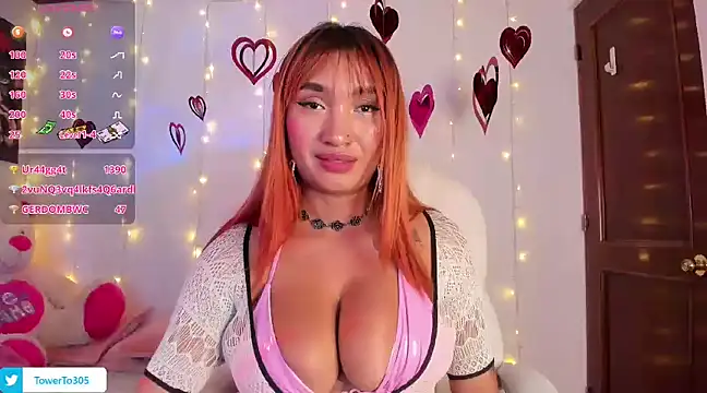 Snapshot of NamiDoll chatting on 02.17.25 NamiDoll online show from 02.17.25