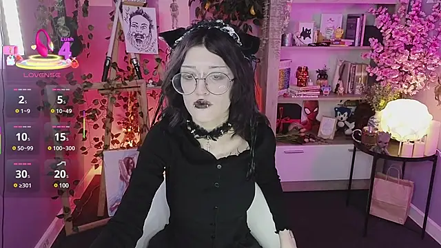 Snapshot of Setsunai_ chatting on 03.20.25 Setsunai online show from 03.20.25