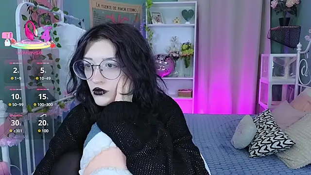 Snapshot of Setsunai_ chatting on 03.20.25 Setsunai online show from 03.20.25