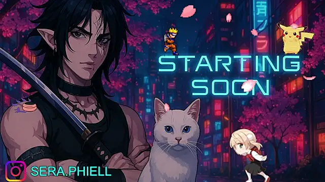 Seraphiell online show from 09.14.25