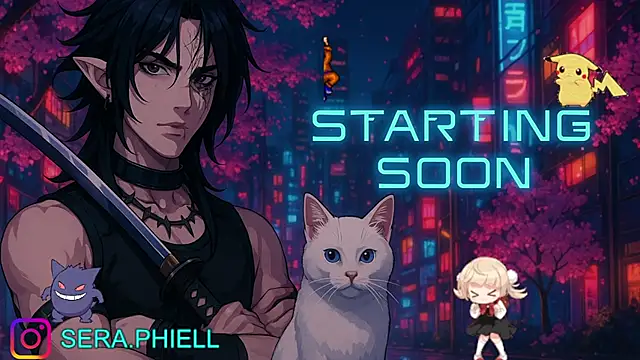 Seraphiell online show from 09.24.25