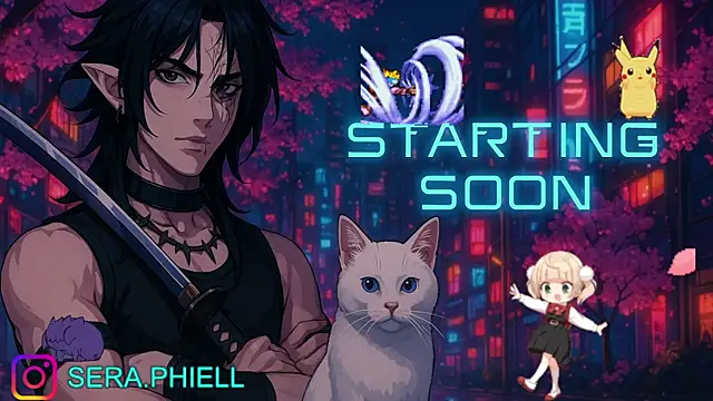 Seraphiell online show from 10.03.25