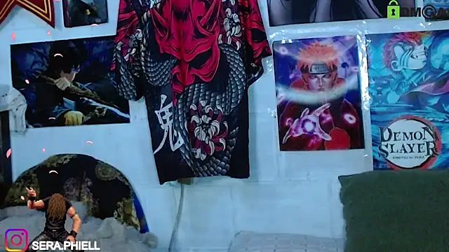 Seraphiell online show from 10.18.25