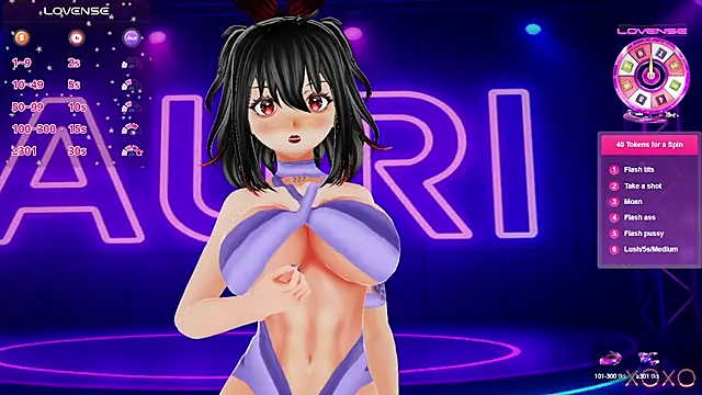 Snapshot of Auri_Hikaru chatting on 10.01.25 Auri Hikaru online show from 10.01.25