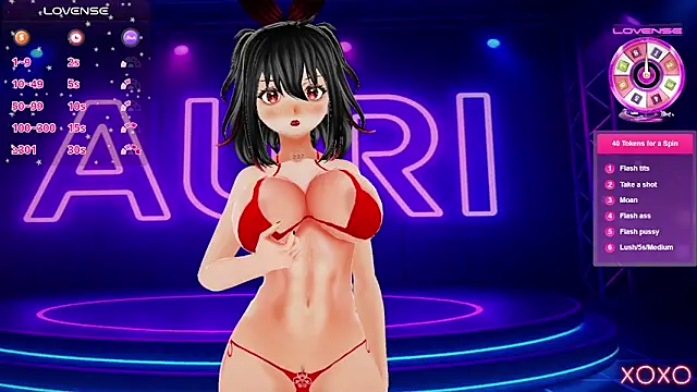 Snapshot of Auri_Hikaru chatting on 10.10.25 Auri Hikaru online show from 10.10.25