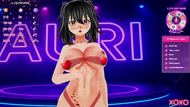 Snapshot of Auri_Hikaru chatting on 10.19.25 Auri Hikaru online show from 10.19.25
