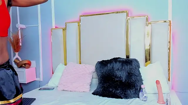 Snapshot of Aurora-Queen chatting on 10.11.25 Aurora-Queen online show from 10.11.25