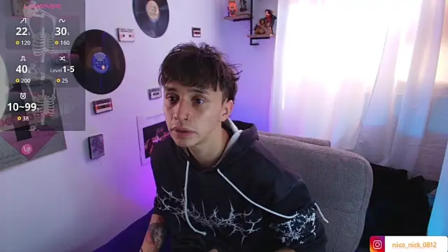 Snapshot of Nick_Bangover_ chatting on 10.10.25 Nick Bangover online show from 10.10.25