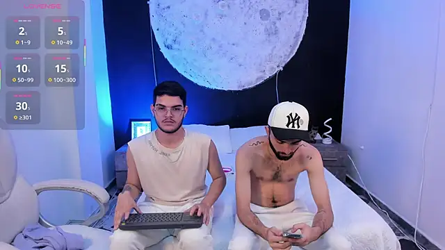 Snapshot of marcoAndMathew chatting on 10.05.25 marcoAndMathew online show from 10.05.25