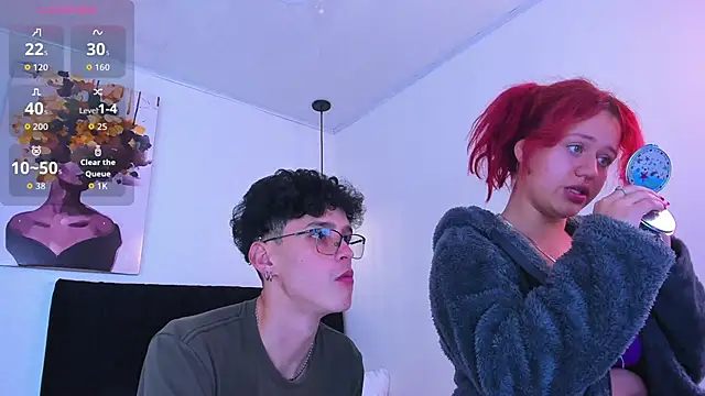 Snapshot of _ruby_red chatting on 09.22.25 ruby red online show from 09.22.25