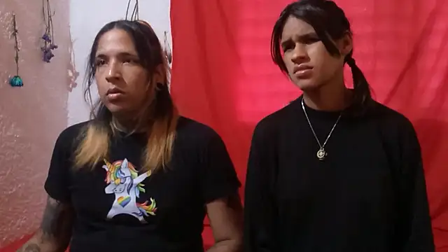 Couple Moth666 online show from 10.09.25