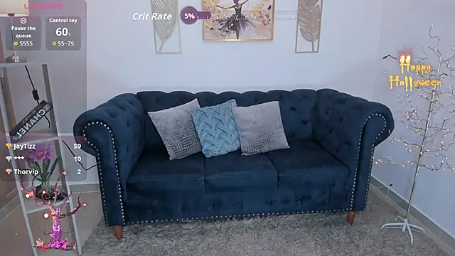 Snapshot of aria_vixen_ chatting on 10.16.25 aria vixen online show from 10.16.25