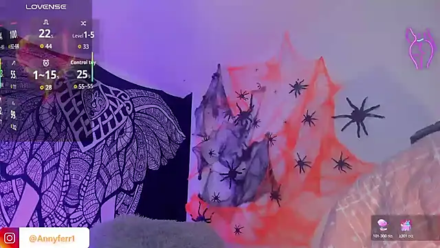 Snapshot of Anny_ferrer1 chatting on 10.21.25 Anny ferrer1 online show from 10.21.25