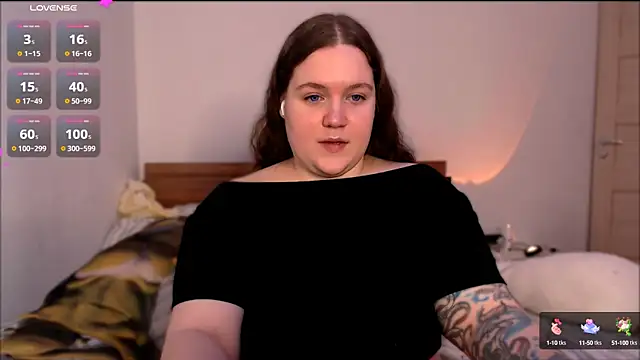 Snapshot of SummerTina chatting on 01.09.25 SummerTina online show from 01.09.25