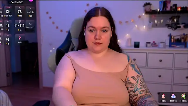 Snapshot of SummerTina chatting on 01.18.25 SummerTina online show from 01.18.25