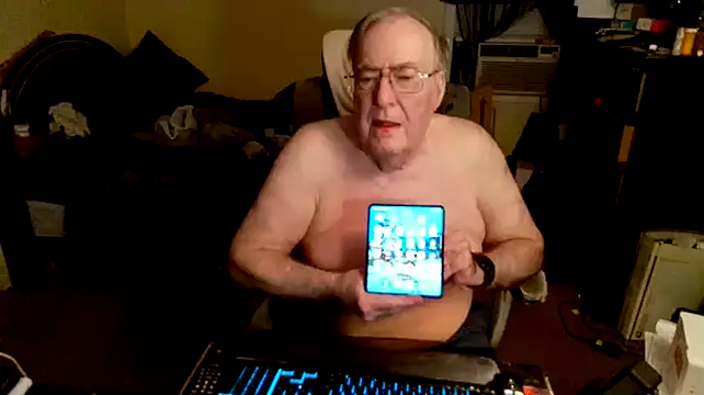 Snapshot of Toastir chatting on 12.21.24 Toastir online show from 12.21.24