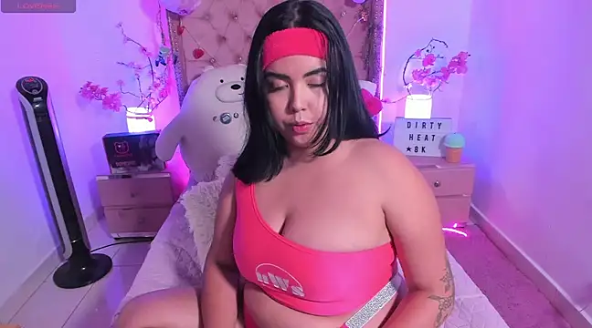 Snapshot of LillyCandy chatting on 03.23.25 LillyCandy online show from 03.23.25