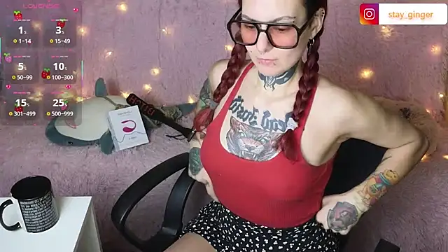 Ginger Stay online show from 02.07.25