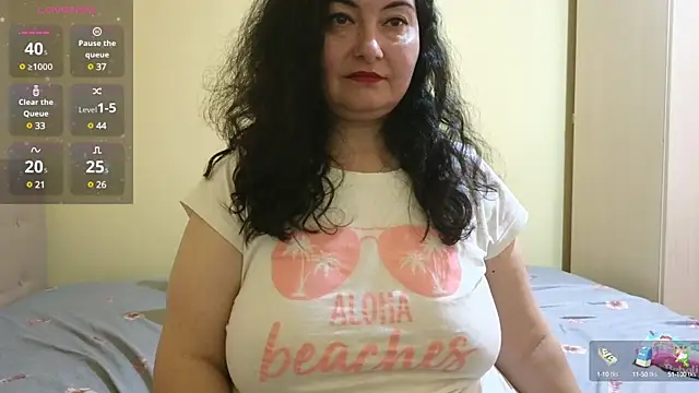 BBW MILF 4U online show from 02.20.25