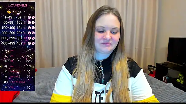 Snapshot of AlanaBrox chatting on 01.10.25 AlanaBrox online show from 01.10.25