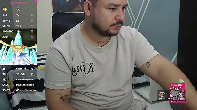 Snapshot of oso_dirty_ chatting on 02.14.25 oso dirty  online show from 02.14.25